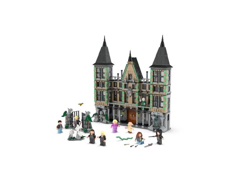 LEGO Harry Potter Malfoy Manor building toy set 76453, UK version