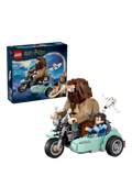 LEGO Harry Potter Hagrid & Harry's Motorcycle Ride building set, imported from the UK