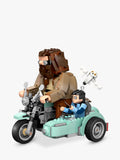LEGO Harry Potter Hagrid & Harry's Motorcycle Ride building set, imported from the UK