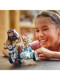 LEGO Harry Potter Hagrid & Harry's Motorcycle Ride building set, imported from the UK