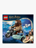 LEGO Harry Potter Hagrid & Harry's Motorcycle Ride building set, imported from the UK
