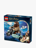 LEGO Harry Potter Hagrid & Harry's Motorcycle Ride building set, imported from the UK