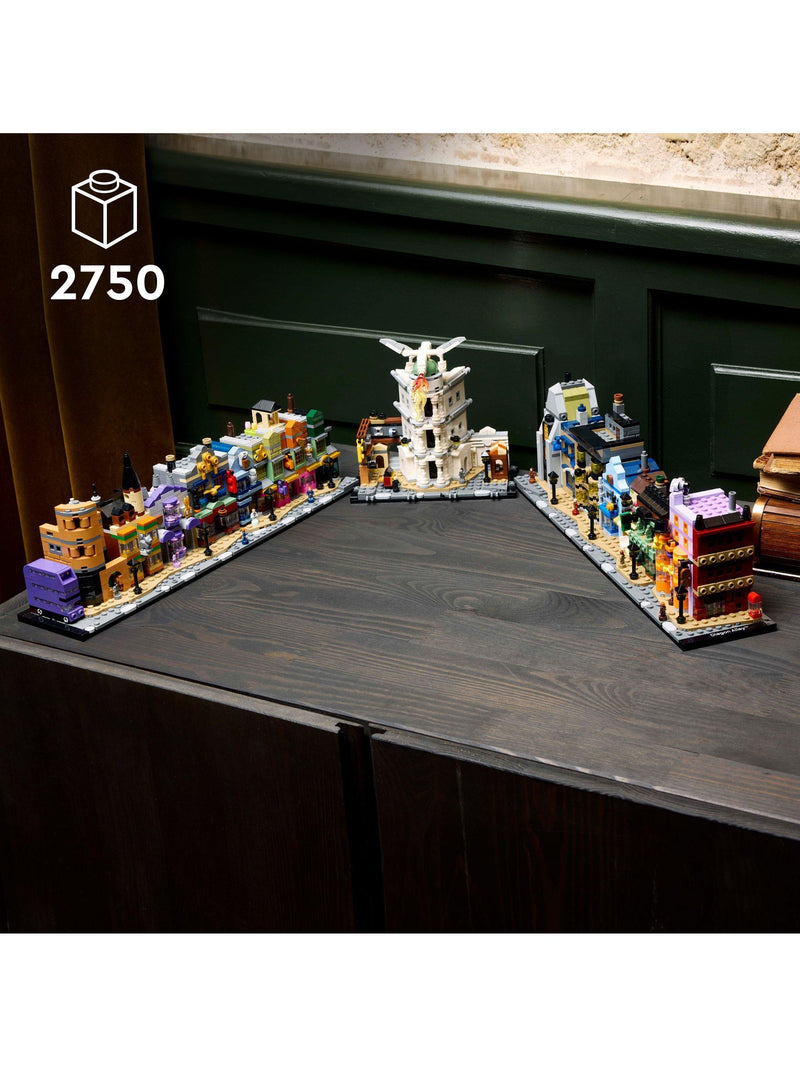 Lego Harry Potter Diagon Alley Wizarding Shops Set 76444, UK version