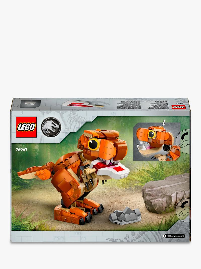 LEGO Little Eatie T. rex dinosaur toy 76967, imported from the UK