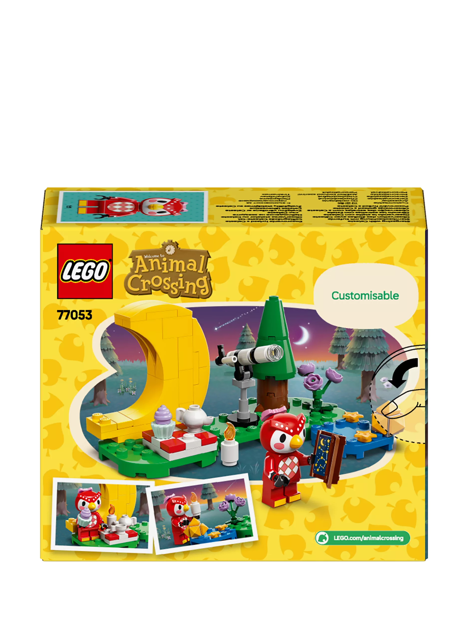 LEGO Animal Crossing Stargazing with Celeste Building Kit, UK version