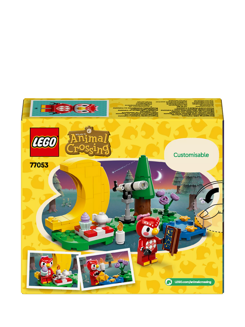 LEGO Animal Crossing Stargazing with Celeste Building Kit, UK version