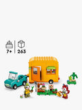 LEGO Animal Crossing caravan and garden shop toy set, UK version