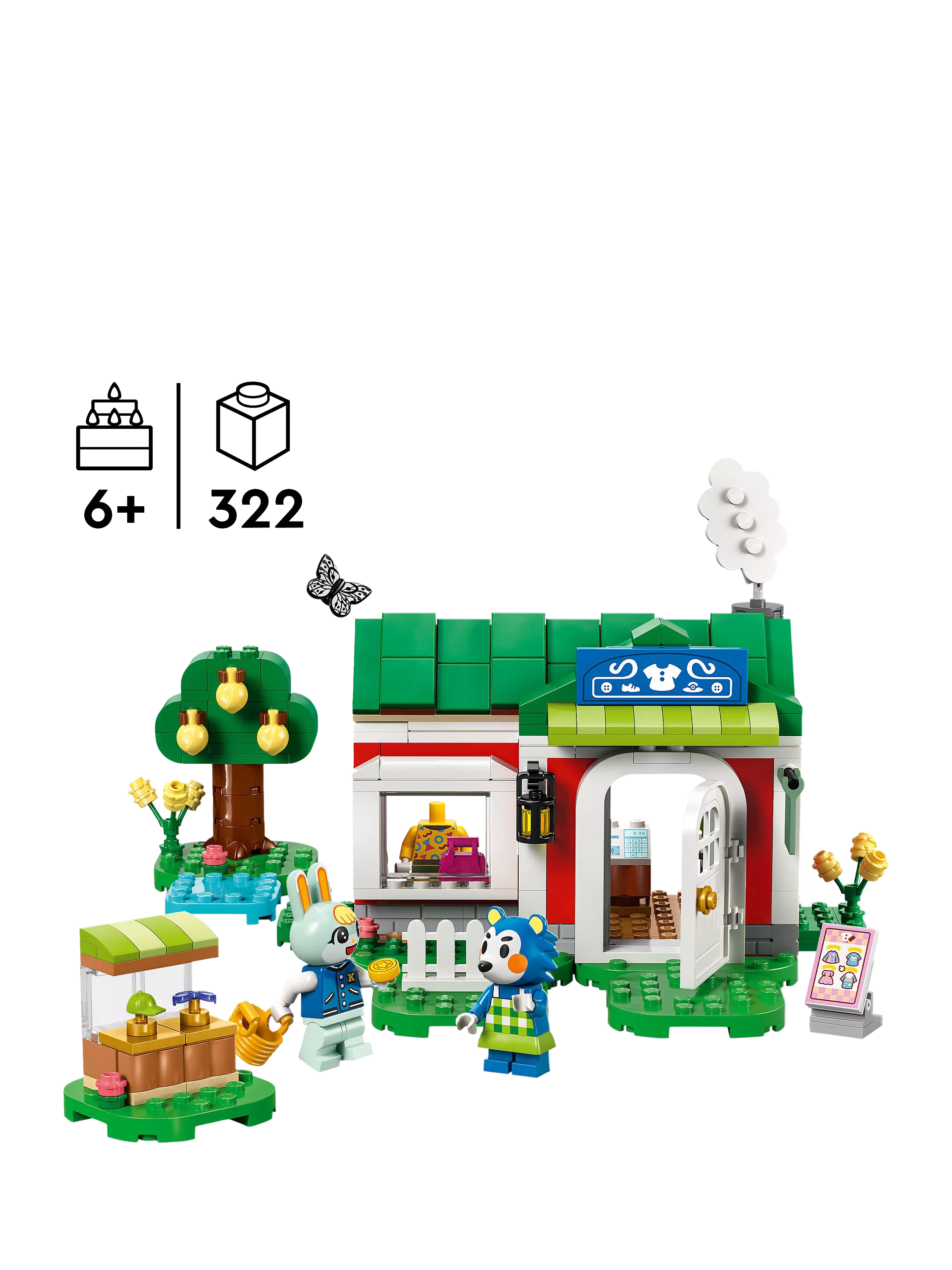 LEGO Able Sisters Clothing Shop 77055, UK version
