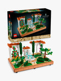 Lego Icons Fountain Garden building set, UK version
