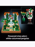 Lego Icons Fountain Garden building set, UK version