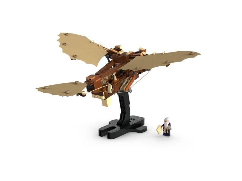 LEGO Icons Leonardo da Vinci's Flying Machine building set - British product