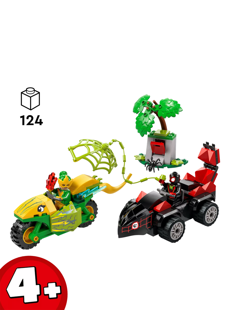 LEGO Marvel Spidey Dinosaur Vehicle Chase building set, UK version