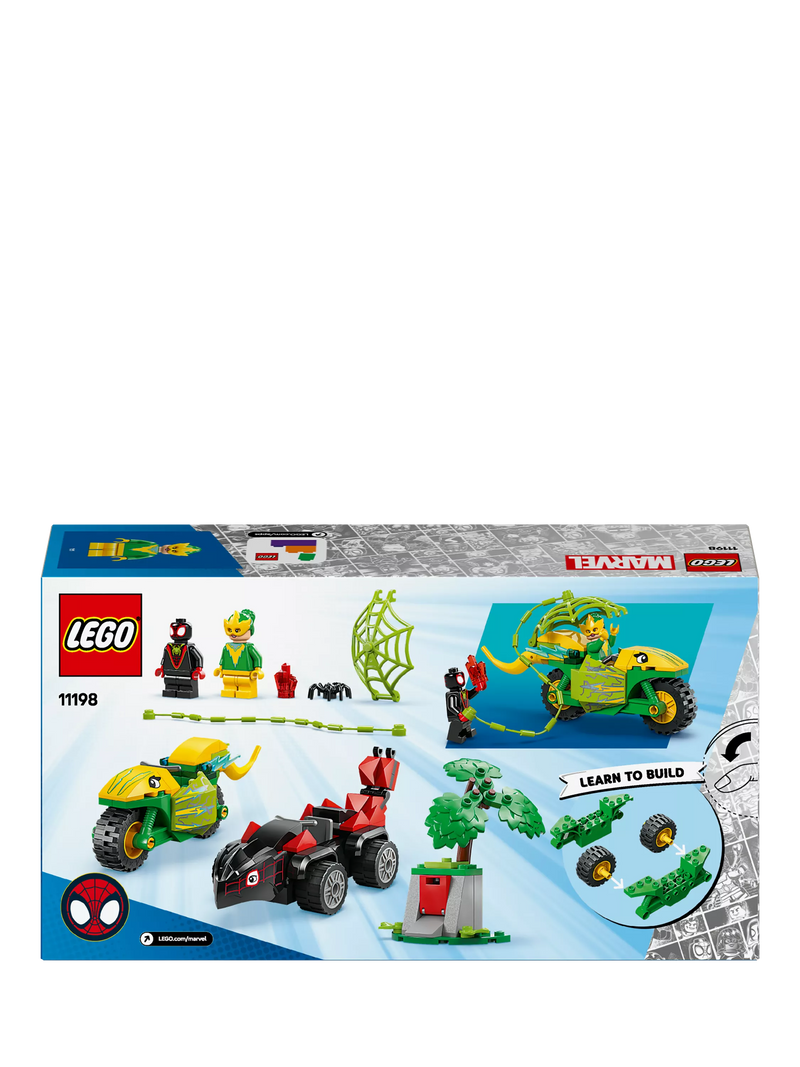 LEGO Marvel Spidey Dinosaur Vehicle Chase building set, UK version