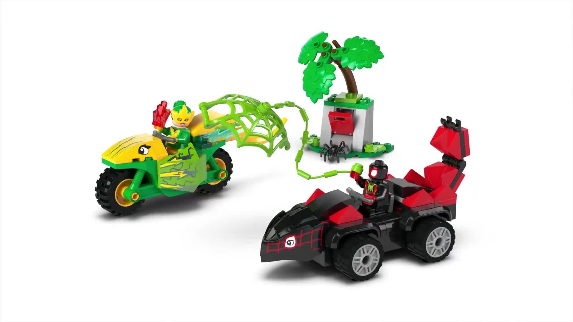LEGO Marvel Spidey Dinosaur Vehicle Chase building set, UK version
