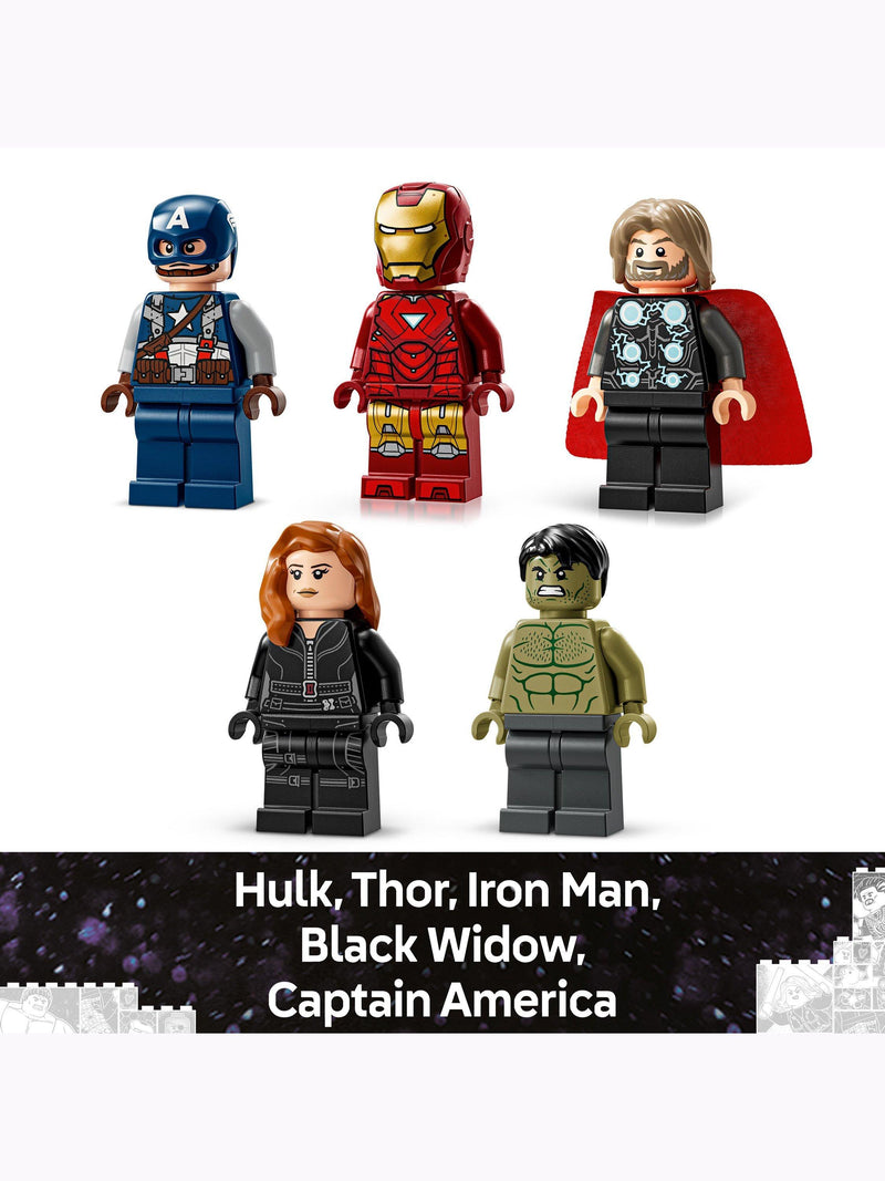 LEGO Marvel Logo & Minifigures building toy set, UK version