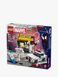LEGO Marvel Spider-Verse Miles Morales vs The Spot building toy set, UK version