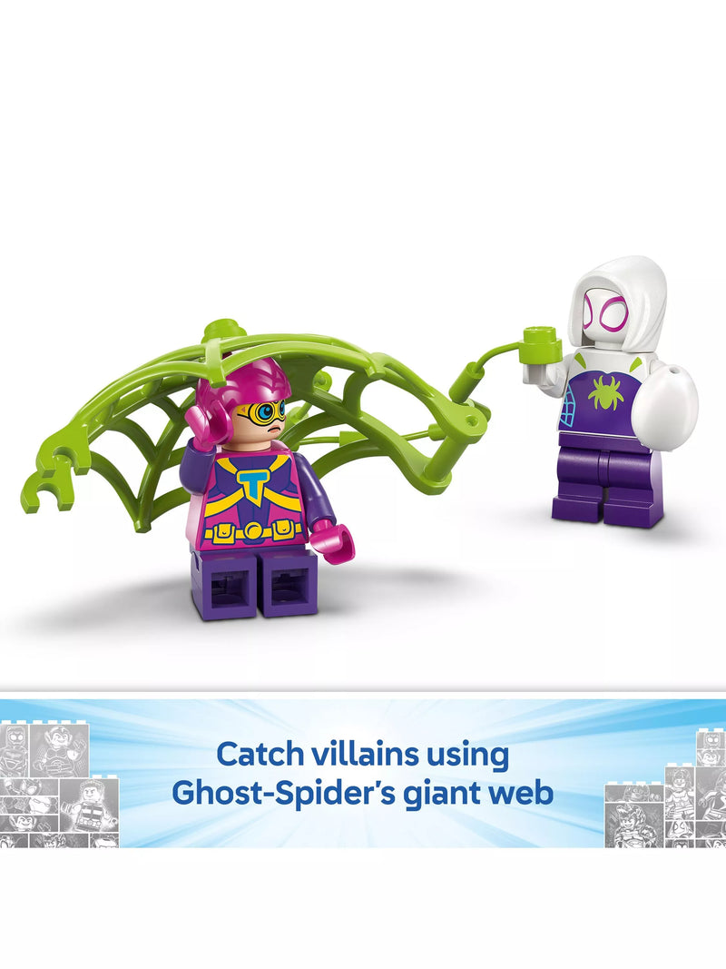 LEGO Marvel Spidey and Gobby's Raptor Battle at Tree House HQ playset, UK version