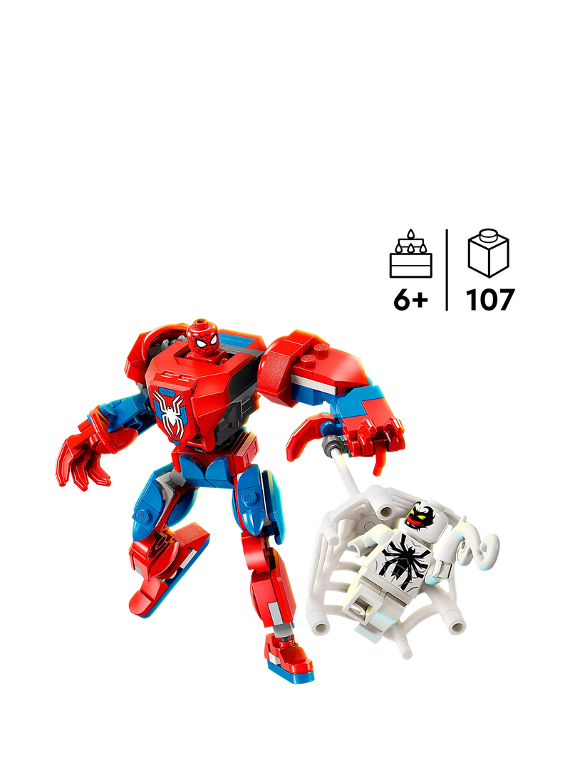 Lego Marvel Spider-Man Mech vs. Anti-Venom Playset, UK version