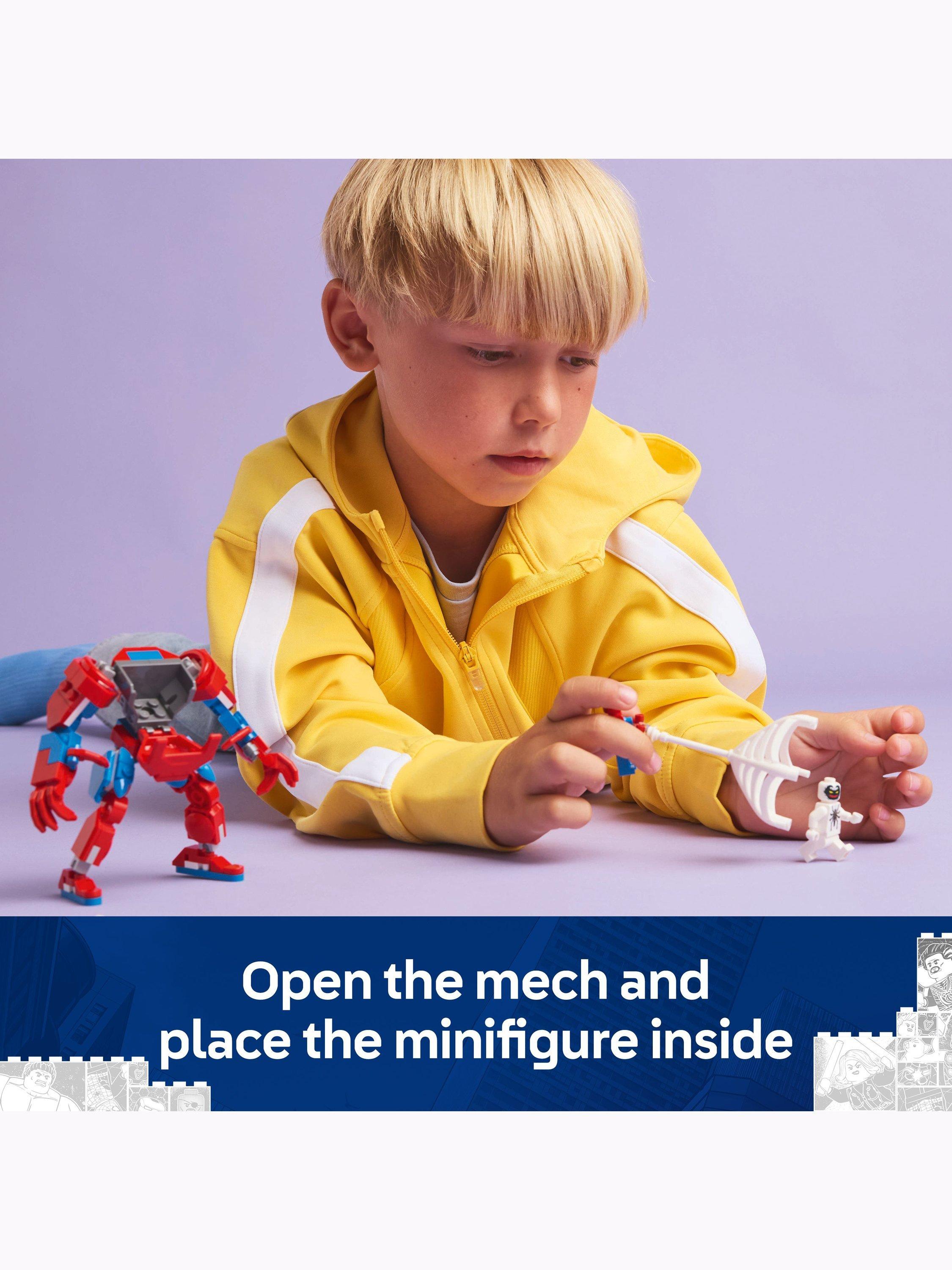 Lego Marvel Spider-Man Mech vs. Anti-Venom Playset, UK version
