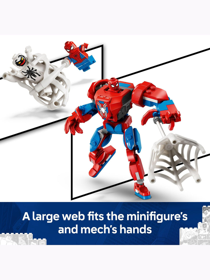 Lego Marvel Spider-Man Mech vs. Anti-Venom Playset, UK version