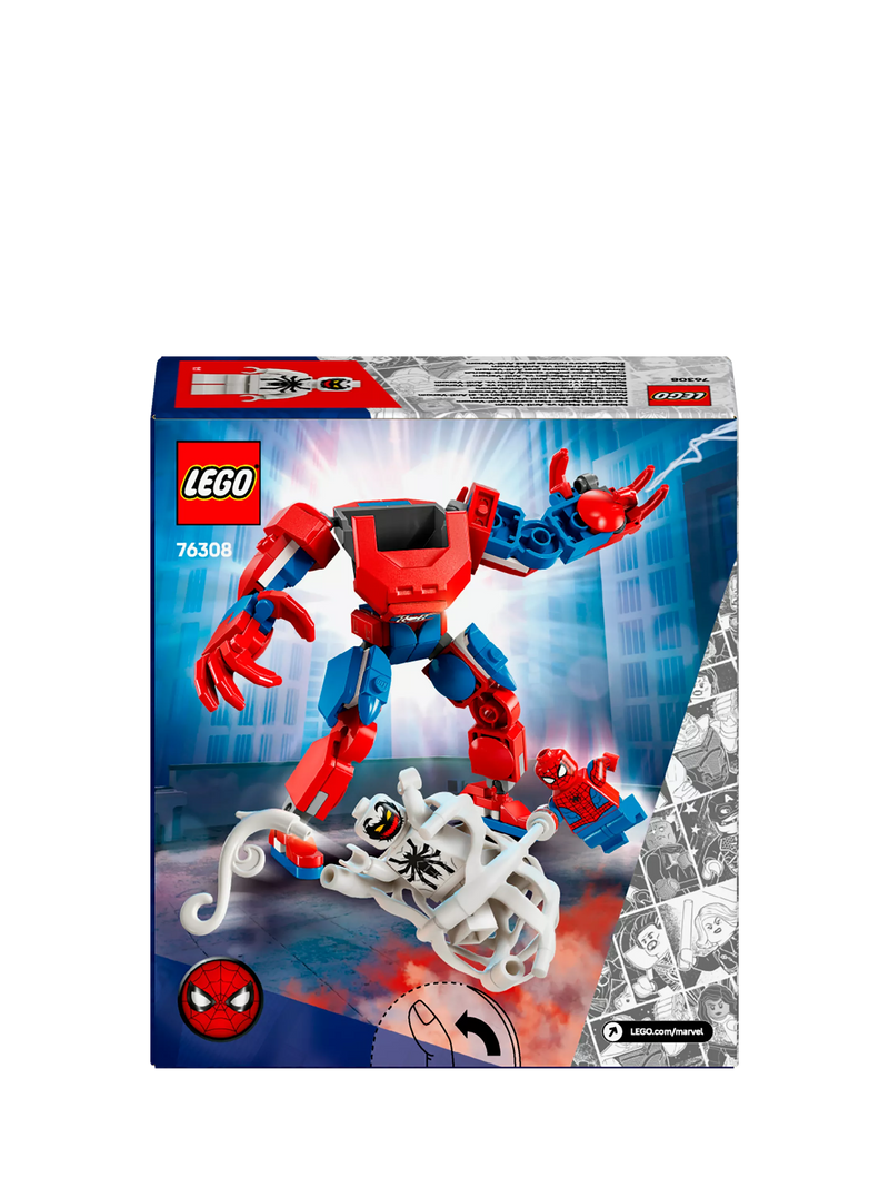 Lego Marvel Spider-Man Mech vs. Anti-Venom Playset, UK version