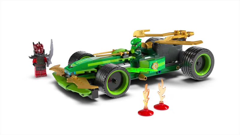 LEGO Ninjago Lloyd's pull-back race car toy, UK version