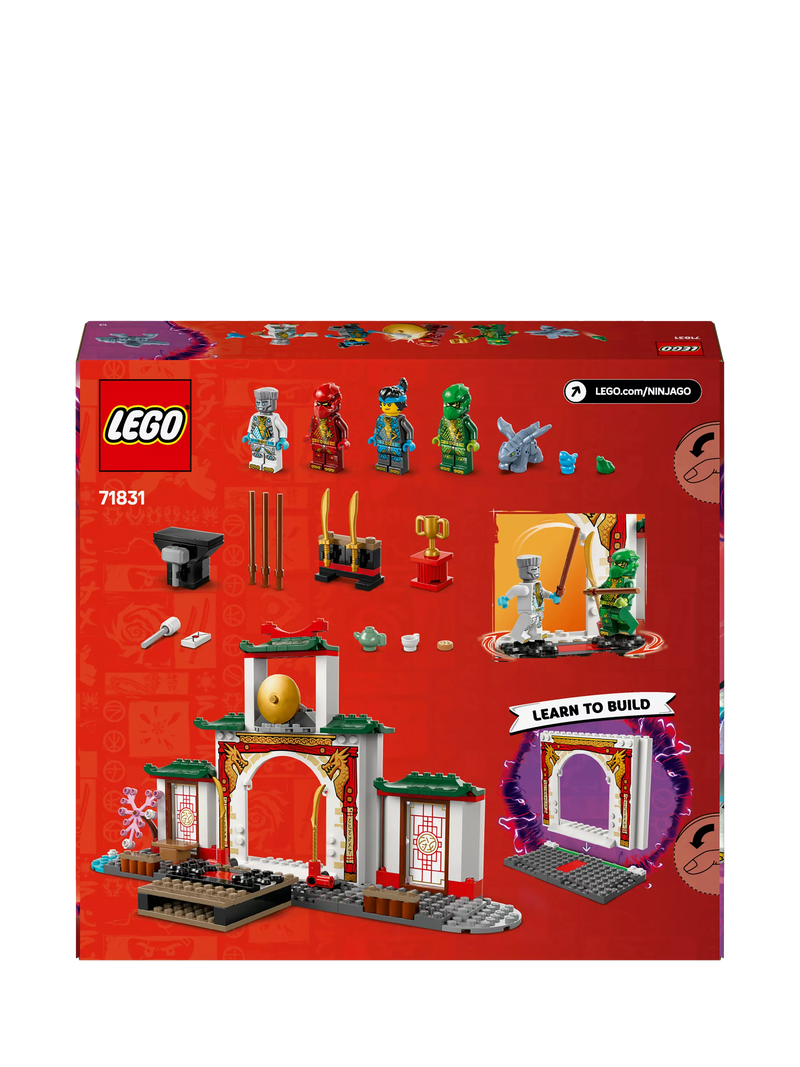 LEGO NINJAGO Spinjitzu Temple dragon toy playset, UK version