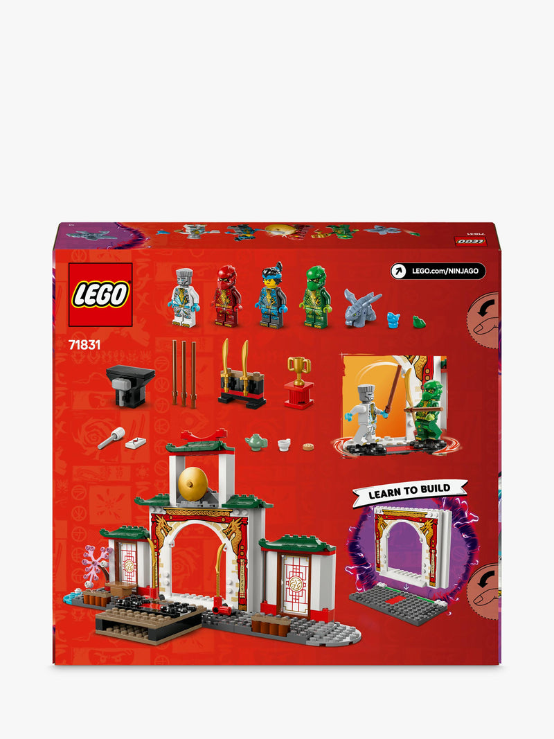 LEGO NINJAGO Spinjitzu Temple dragon toy playset, UK version
