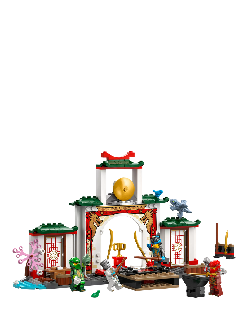 LEGO NINJAGO Spinjitzu Temple dragon toy playset, UK version
