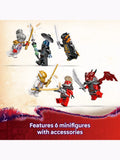 LEGO NINJAGO Dragons Rising Zane's Ultra Combiner Mech building set, UK version