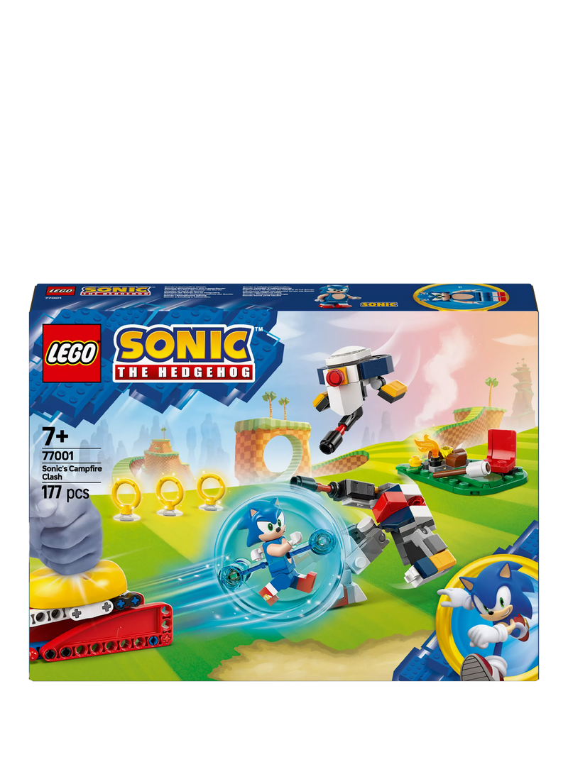 LEGO Sonic Campfire Clash building set 77001, UK version