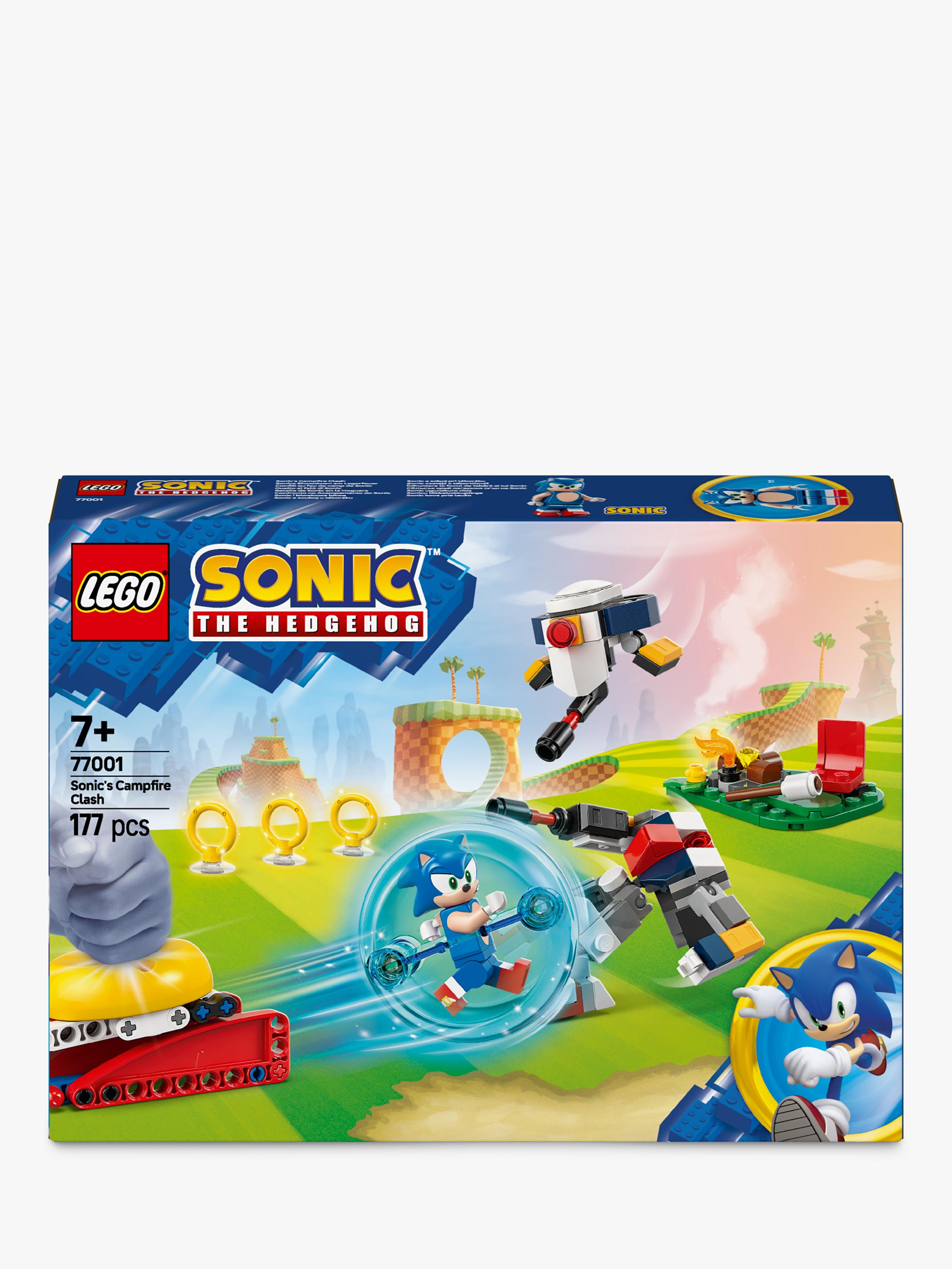LEGO Sonic Campfire Clash building set 77001, UK version