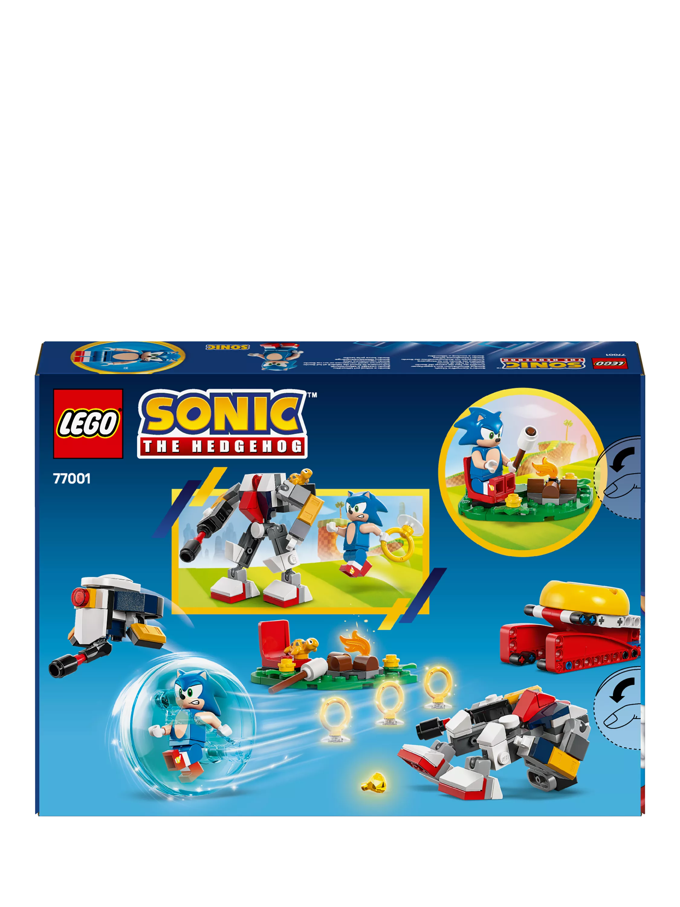 LEGO Sonic Campfire Clash building set 77001, UK version
