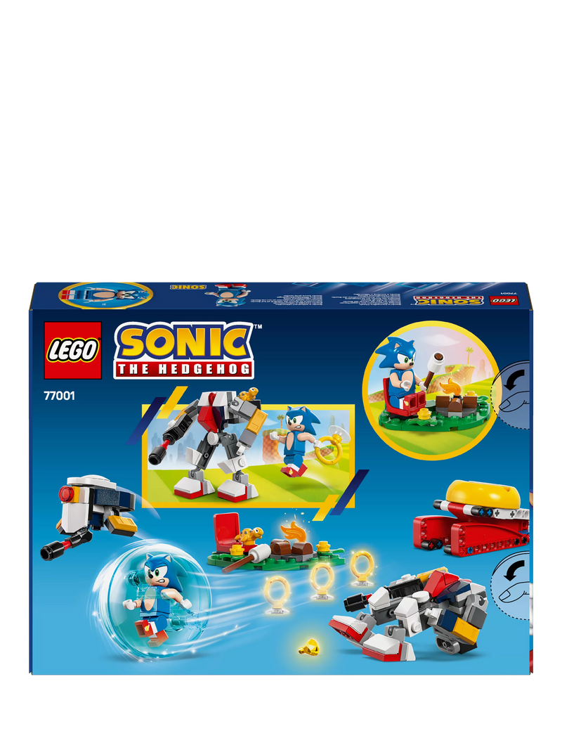 LEGO Sonic Campfire Clash building set 77001, UK version