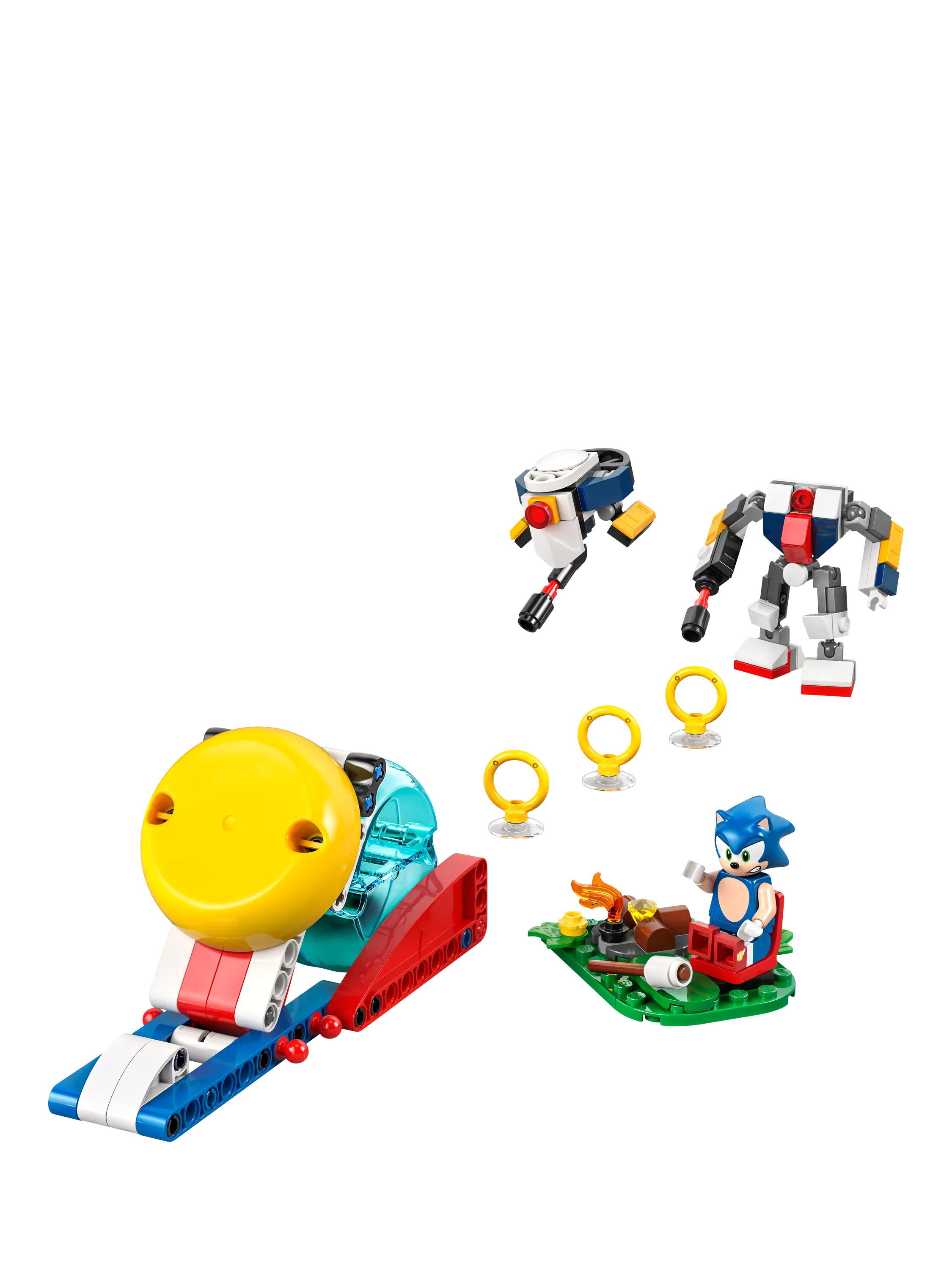 LEGO Sonic Campfire Clash building set 77001, UK version