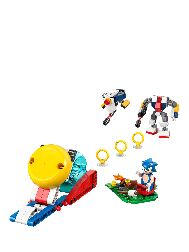 LEGO Sonic Campfire Clash building set 77001, UK version