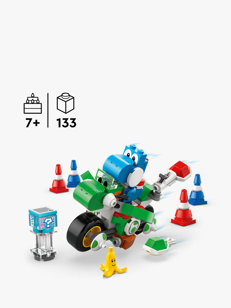 LEGO Yoshi Bike building set with Light-Blue Yoshi figure, UK version