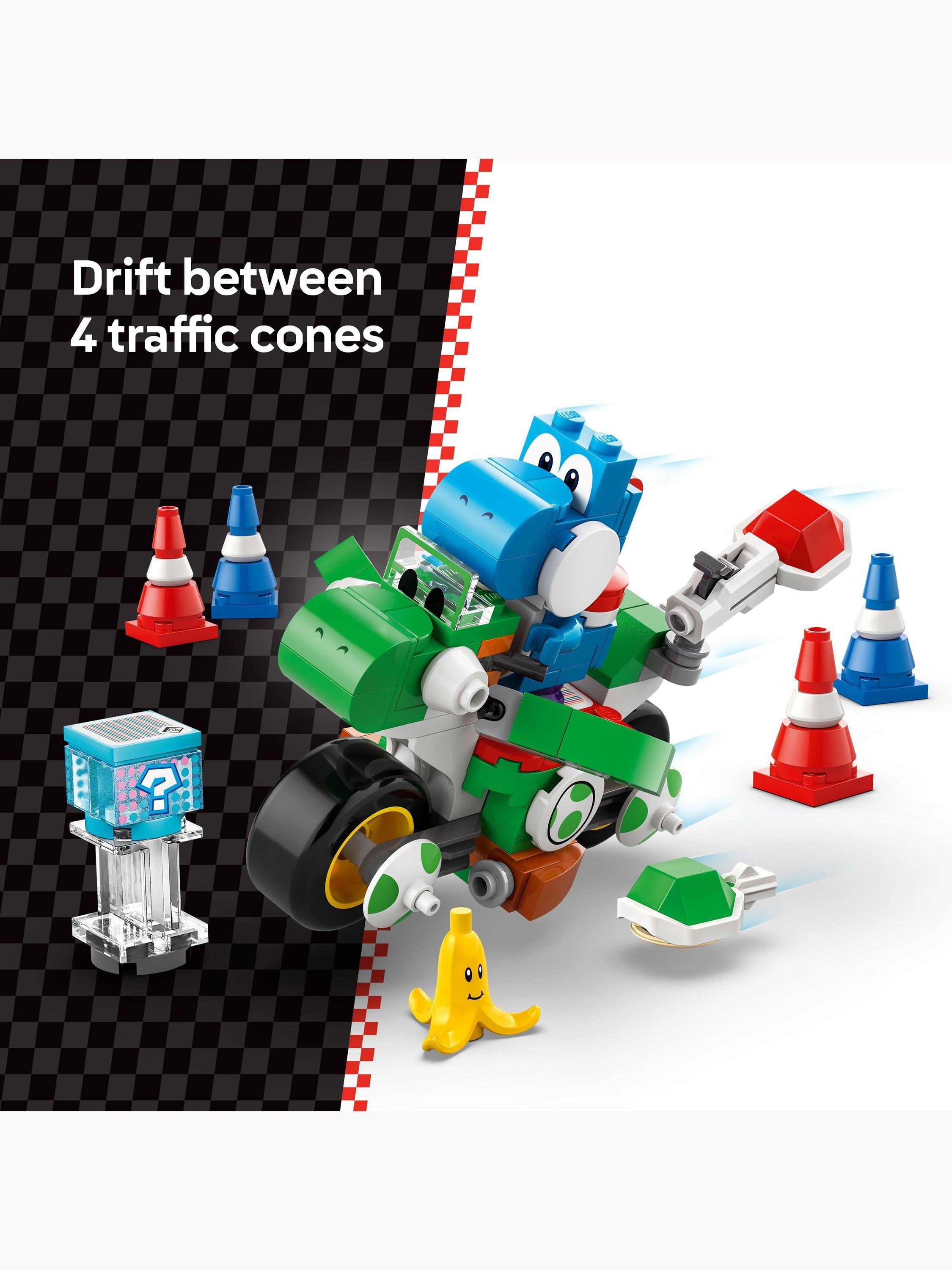 LEGO Yoshi Bike building set with Light-Blue Yoshi figure, UK version