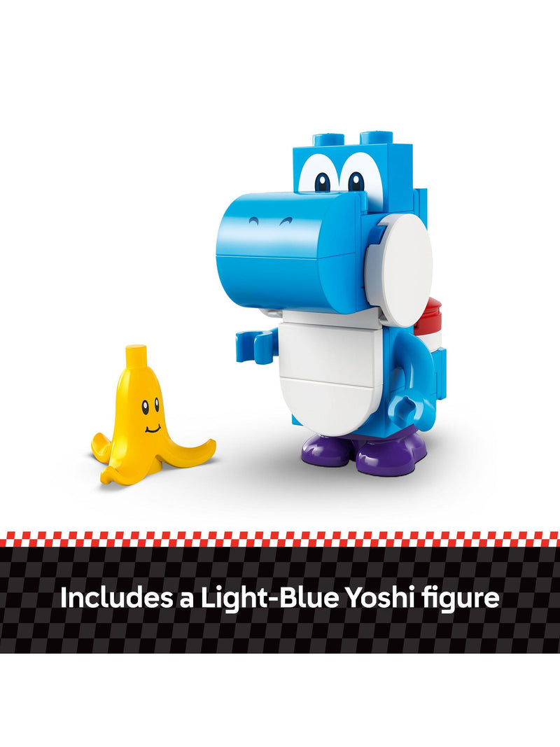 LEGO Yoshi Bike building set with Light-Blue Yoshi figure, UK version