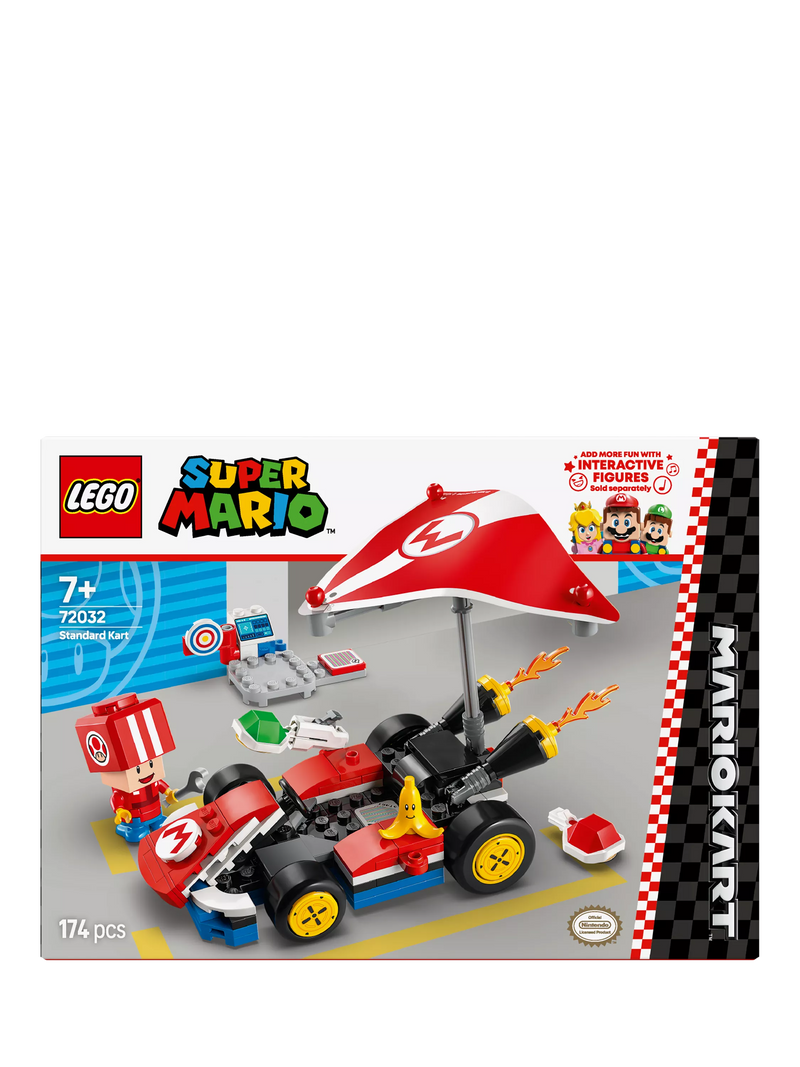 LEGO Standard Kart Mario Kart 174 piece building set - British product