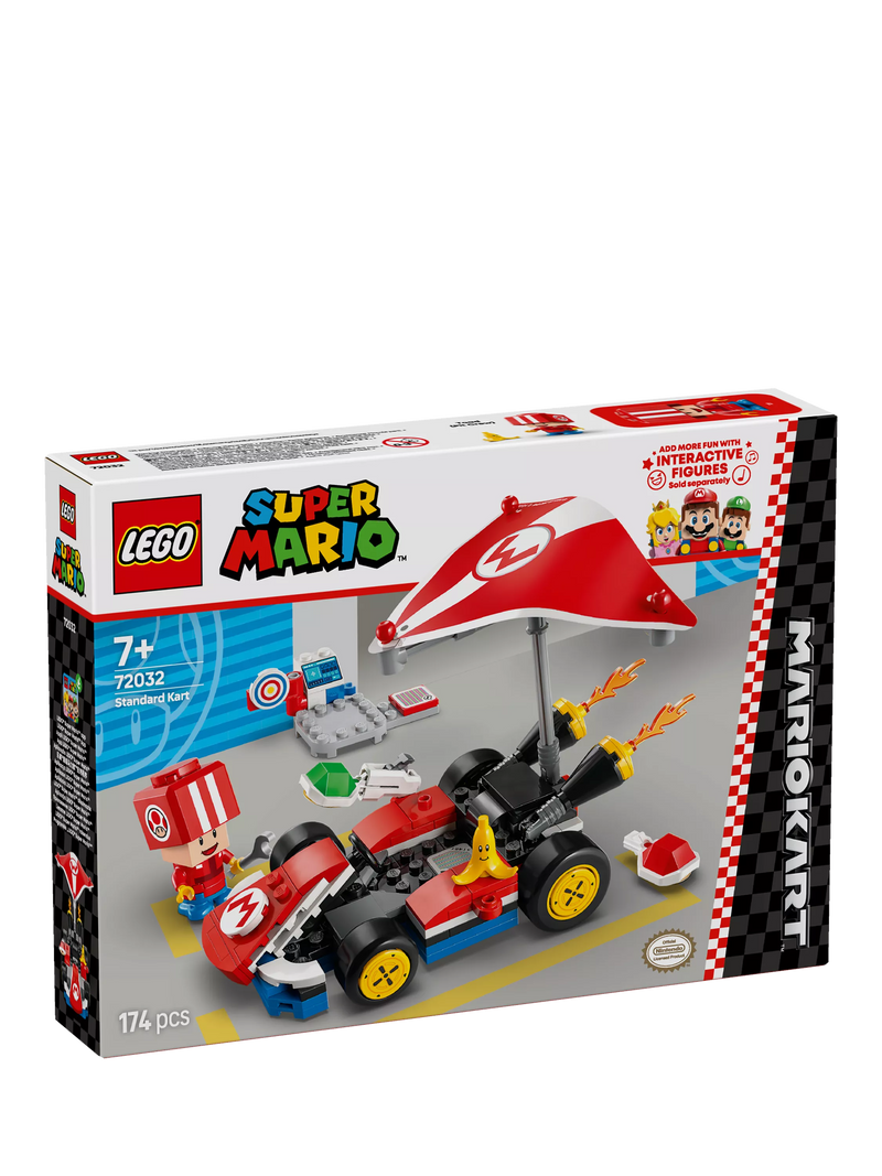 LEGO Standard Kart Mario Kart 174 piece building set - British product