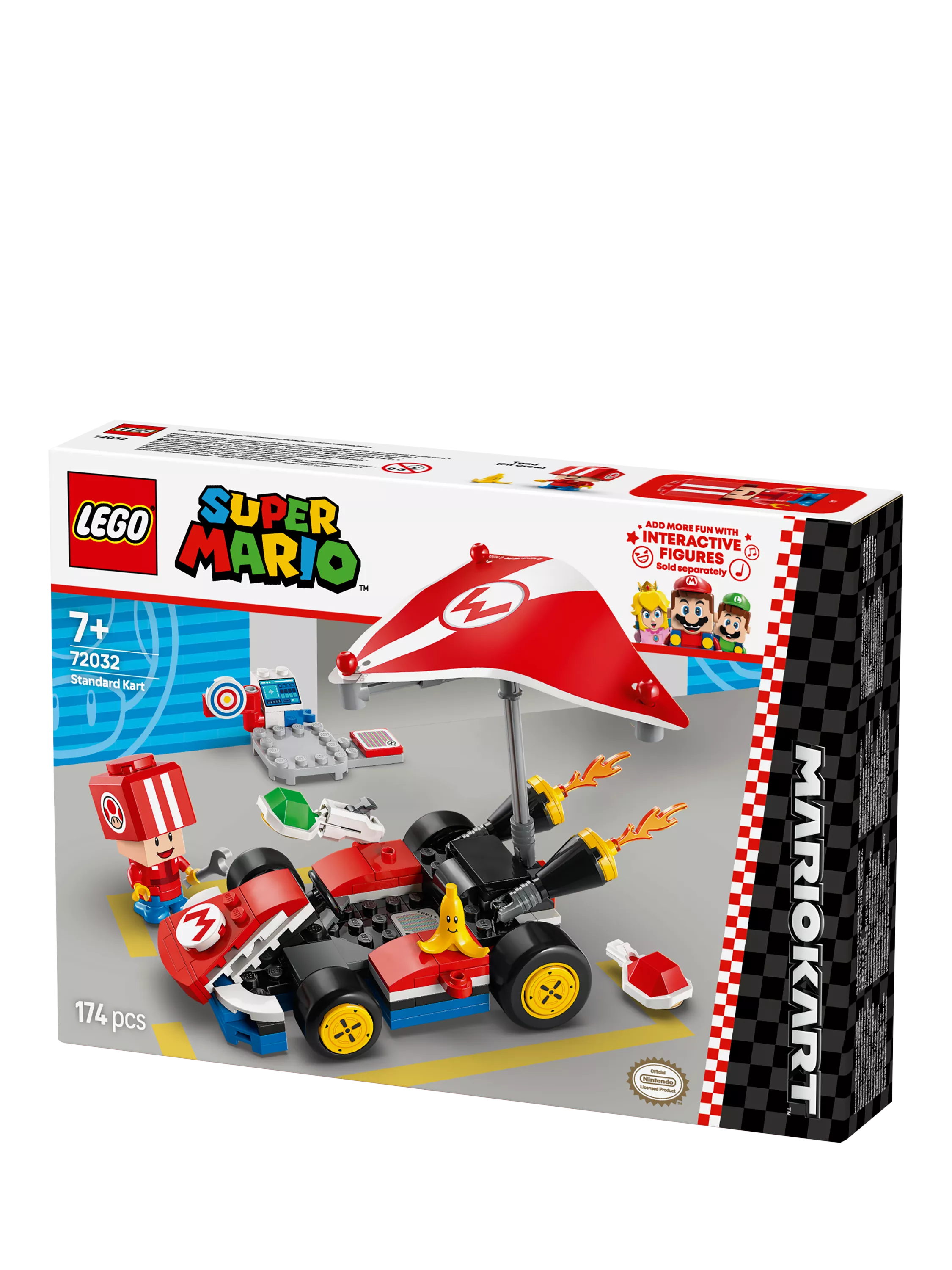 LEGO Standard Kart Mario Kart 174 piece building set - British product