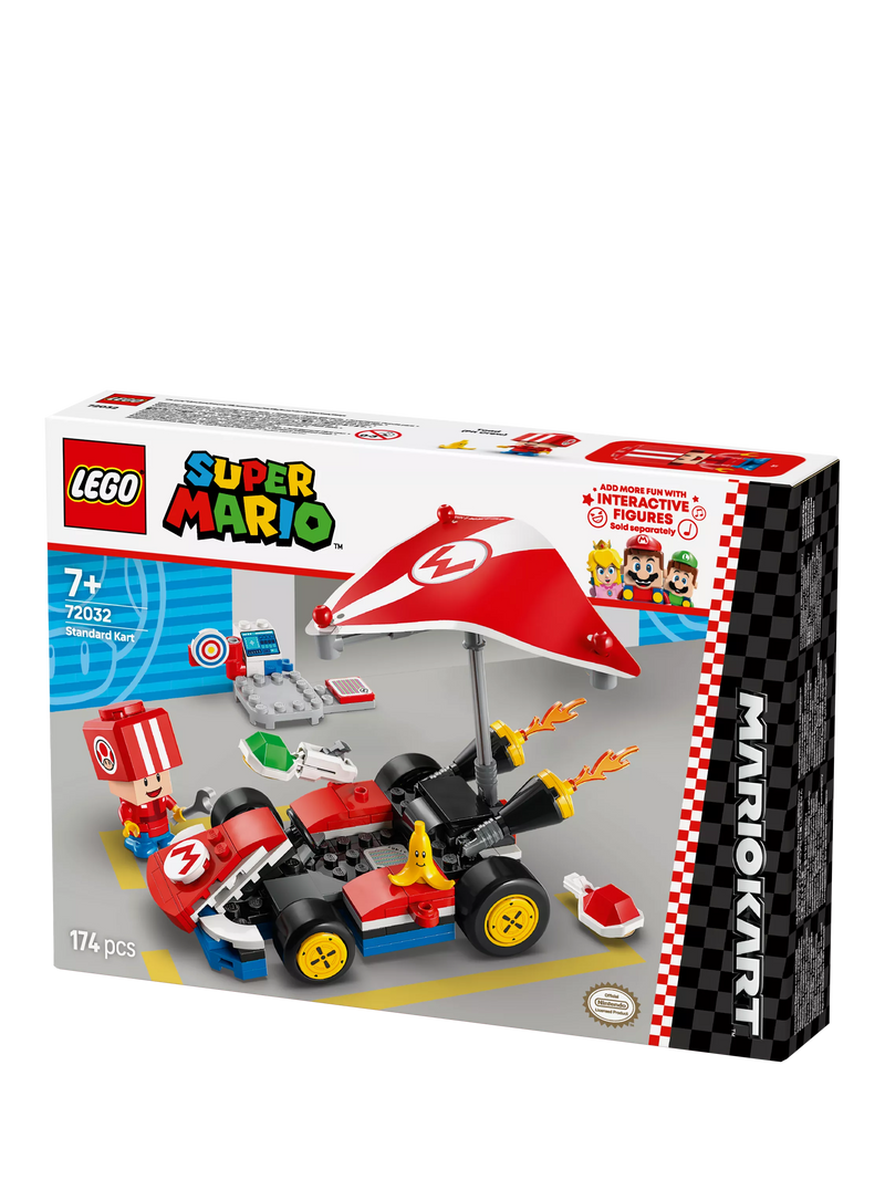 LEGO Standard Kart Mario Kart 174 piece building set - British product