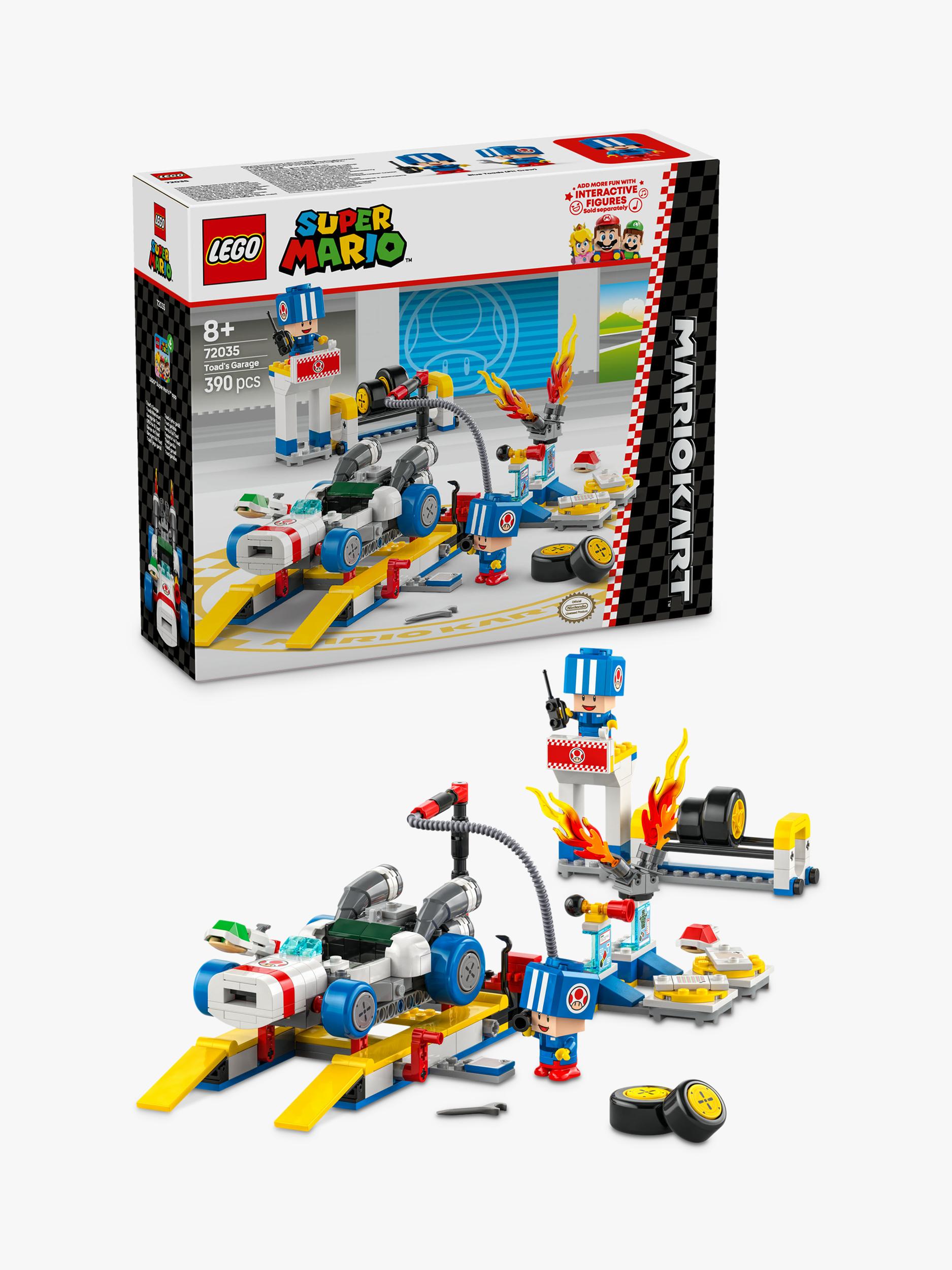 LEGO Super Mario Mario Kart Toad's Garage building set, UK version