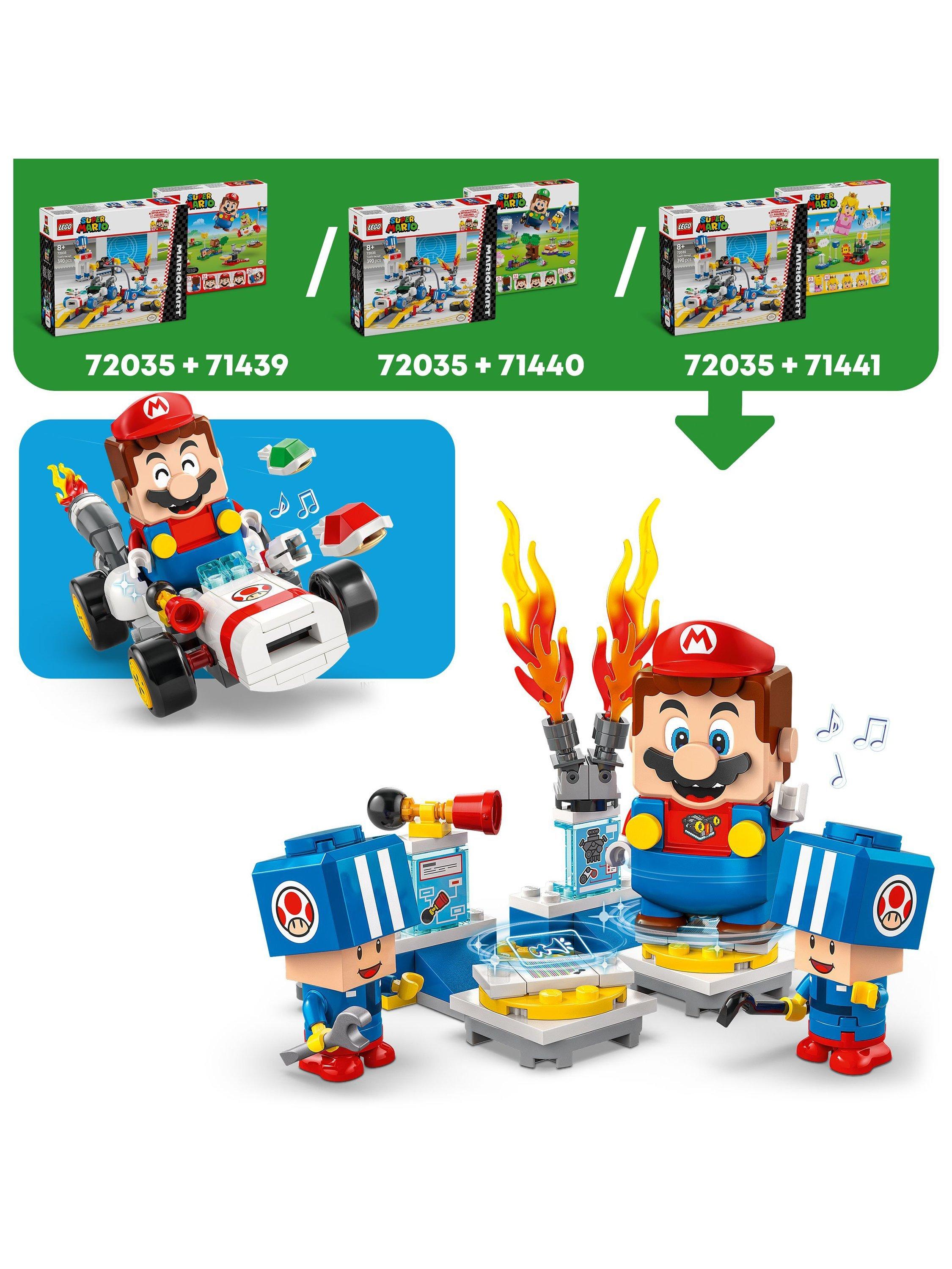 LEGO Super Mario Mario Kart Toad's Garage building set, UK version