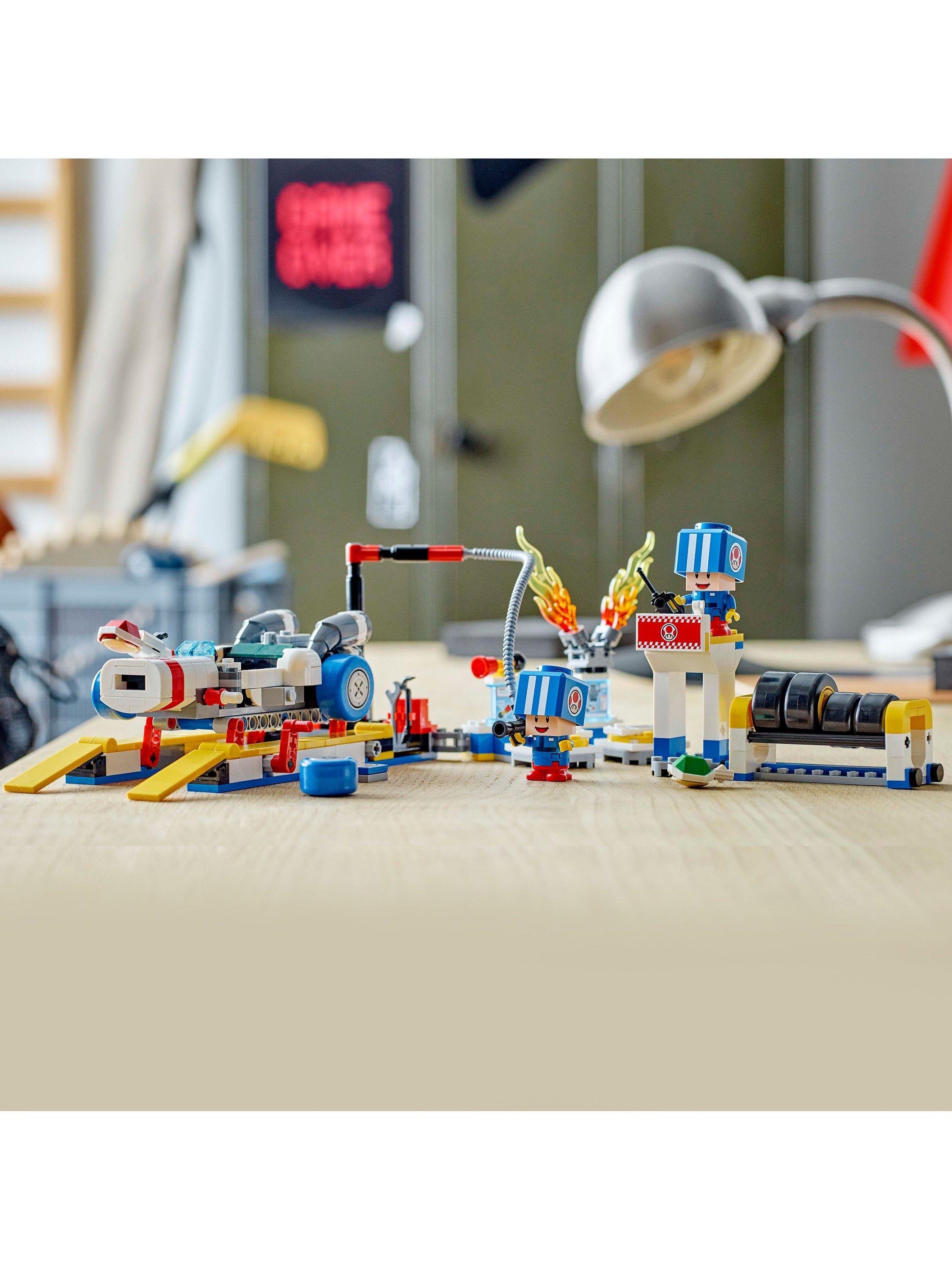 LEGO Super Mario Mario Kart Toad's Garage building set, UK version