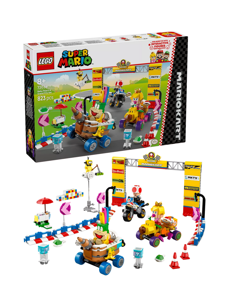 LEGO Super Mario Baby Peach set 72036, UK version