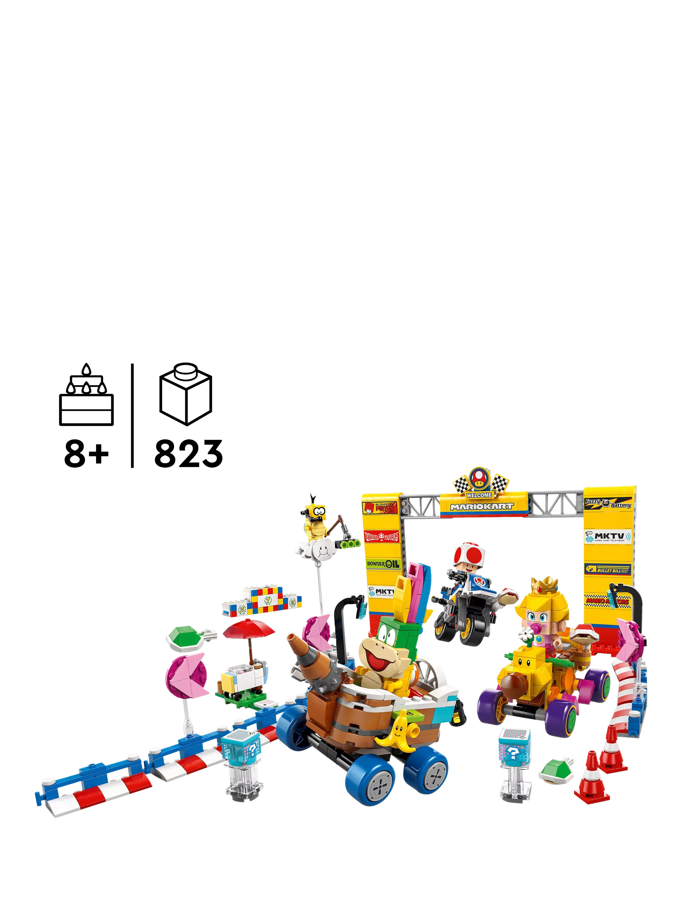 LEGO Super Mario Baby Peach set 72036, UK version