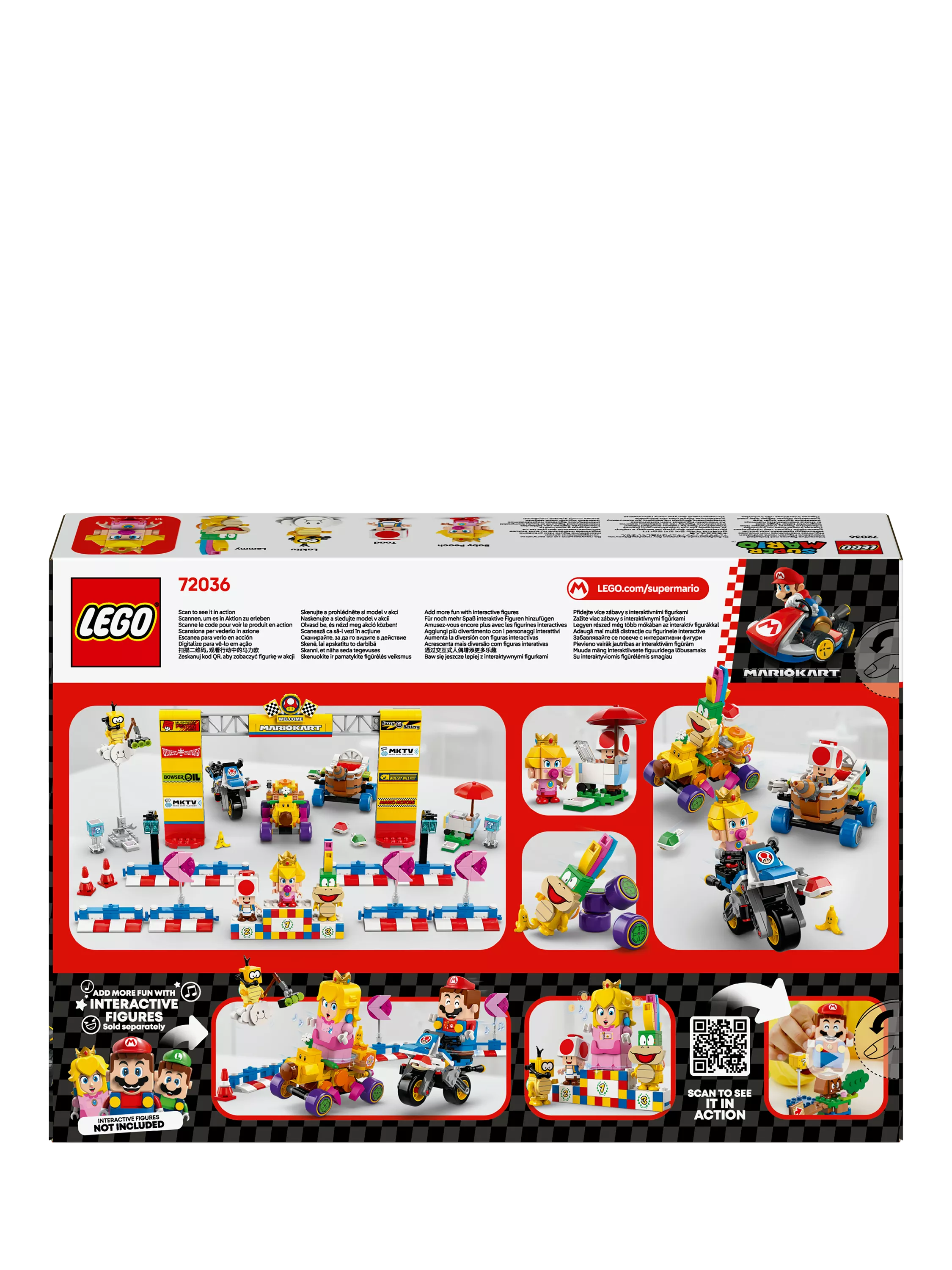 LEGO Super Mario Baby Peach set 72036, UK version