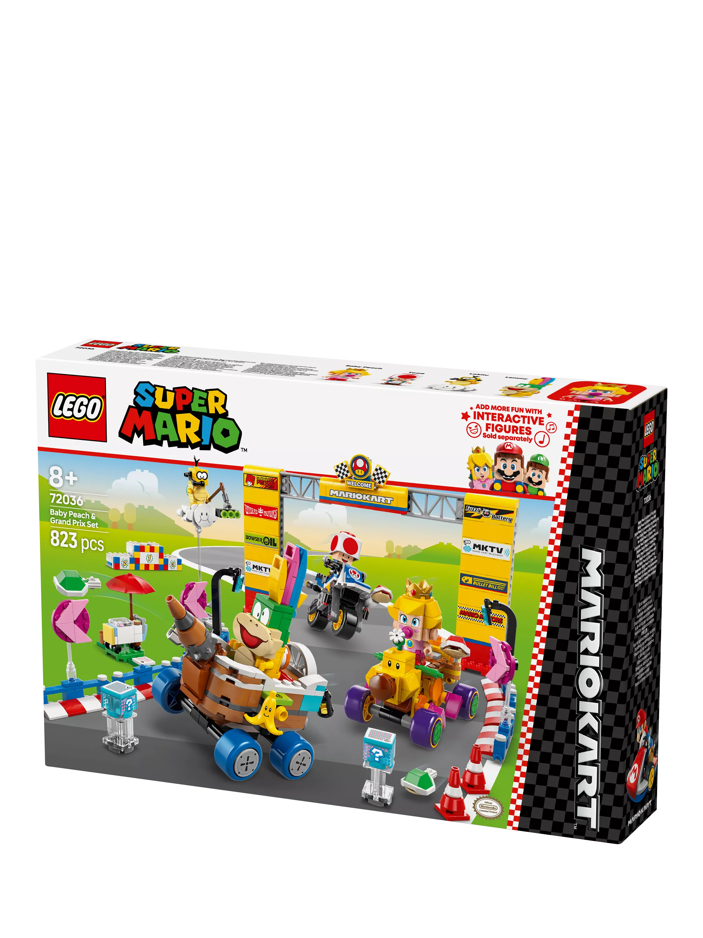 LEGO Super Mario Baby Peach set 72036, UK version